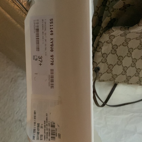 COPY - Gucci fabric signature Gg knee boots no signs of wear - Picture 6 of 6